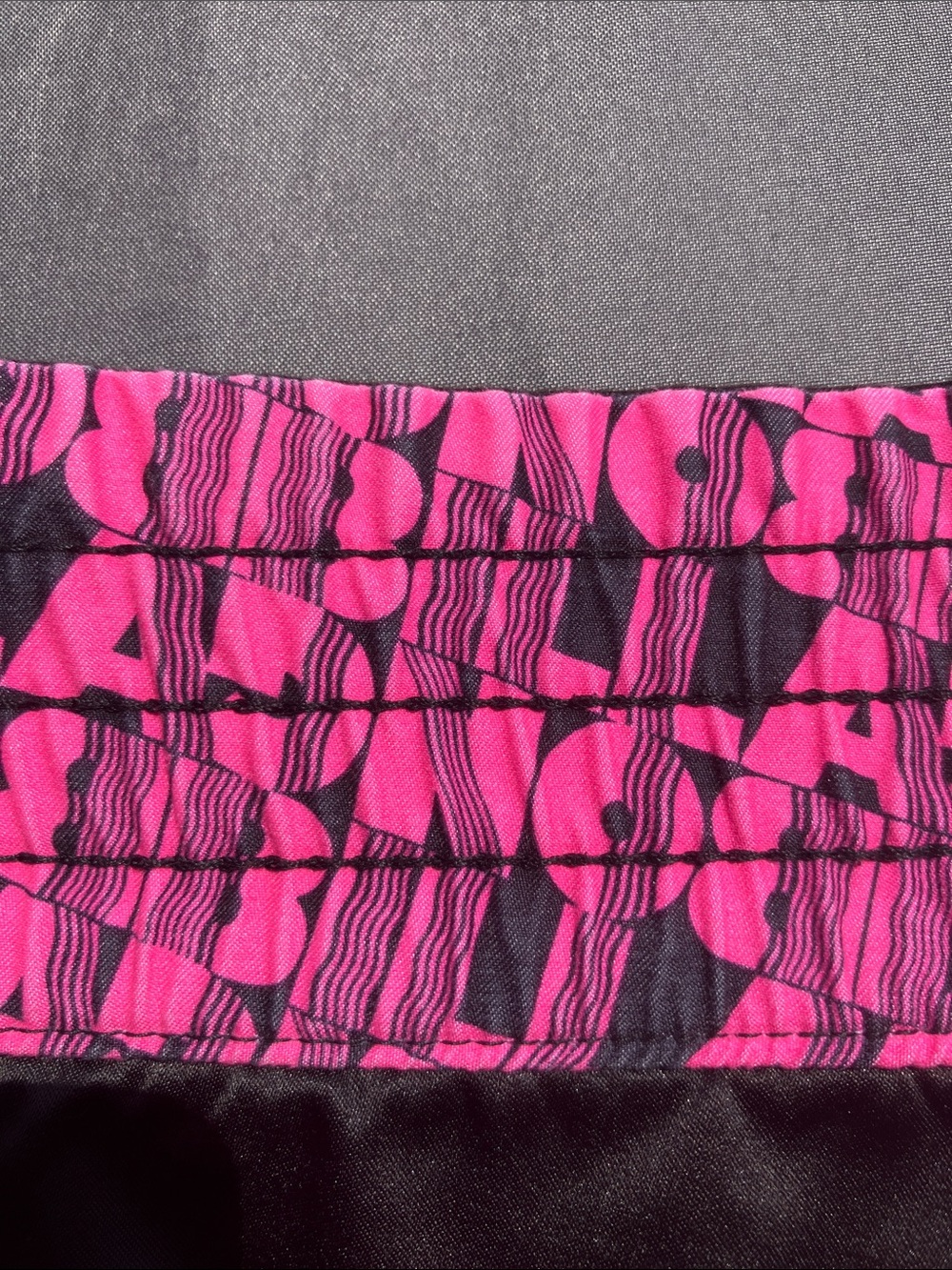 Billabong Black Board Shorts with Pink Accents - Picture 4 of 7